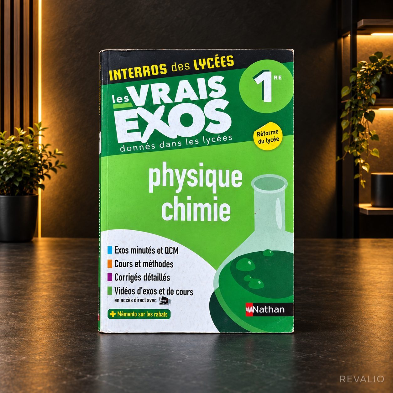 Les Vrais Exos – Physique-Chimie Première – Nathan